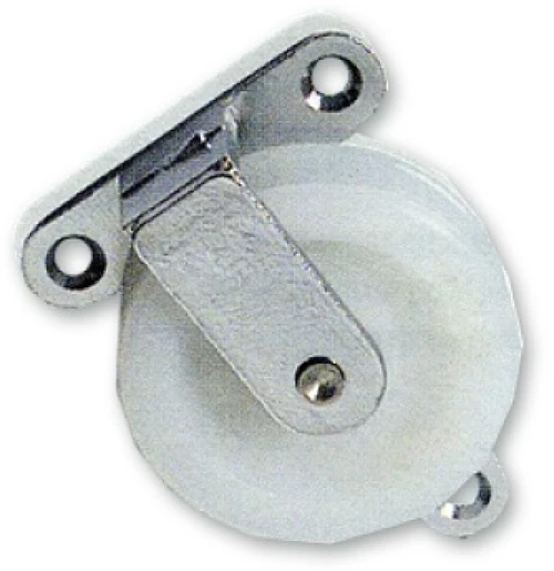 Τροχαλία Πλαστική Επιτοίχια 68x53mm