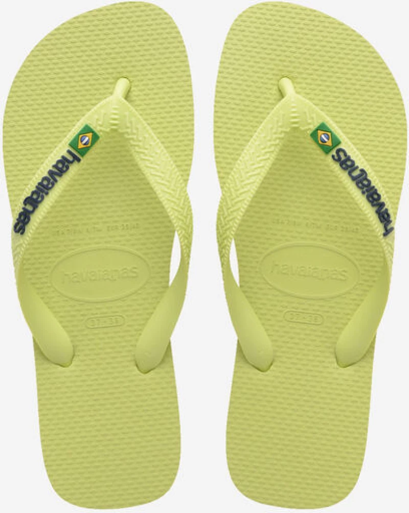 Havaianas Brasil Logo Σαγιονάρες Matcha Green Unisex