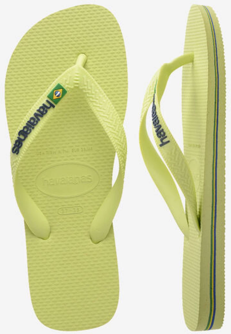Havaianas Brasil Logo Σαγιονάρες Matcha Green Unisex