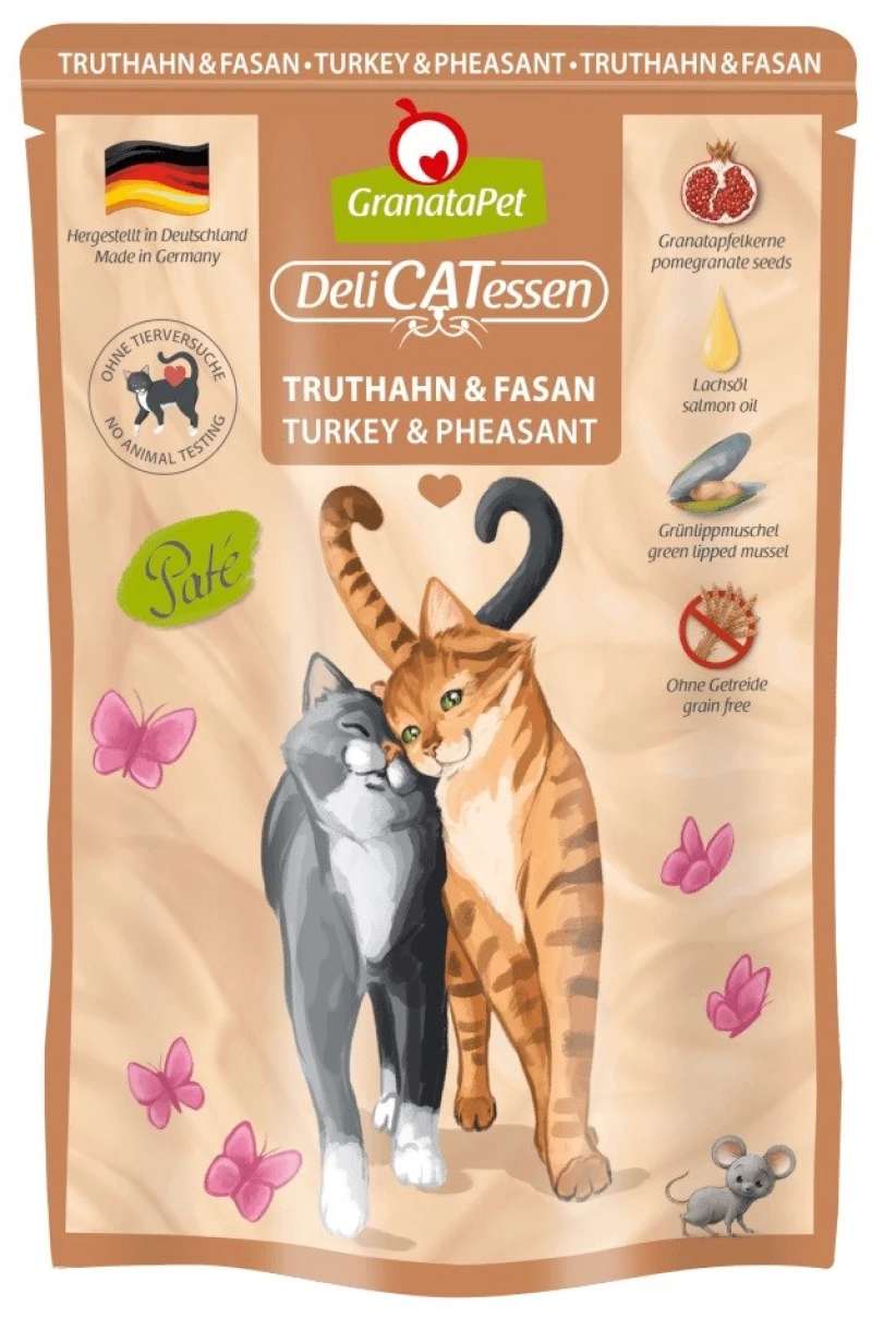GRANATAPET DeliCATessen Turkey and pheasant - wet cat food - 85g