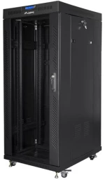 Lanberg FF01-8027-12BL rack cabinet 27U Freestanding rack Black