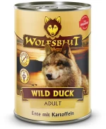 WOLFSBLUT Wild Duck Duck with potatoes - wet dog food - 395g