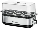Rommelsbacher ER 600 egg cooker 6 egg(s) 400 W Stainless steel, Transparent