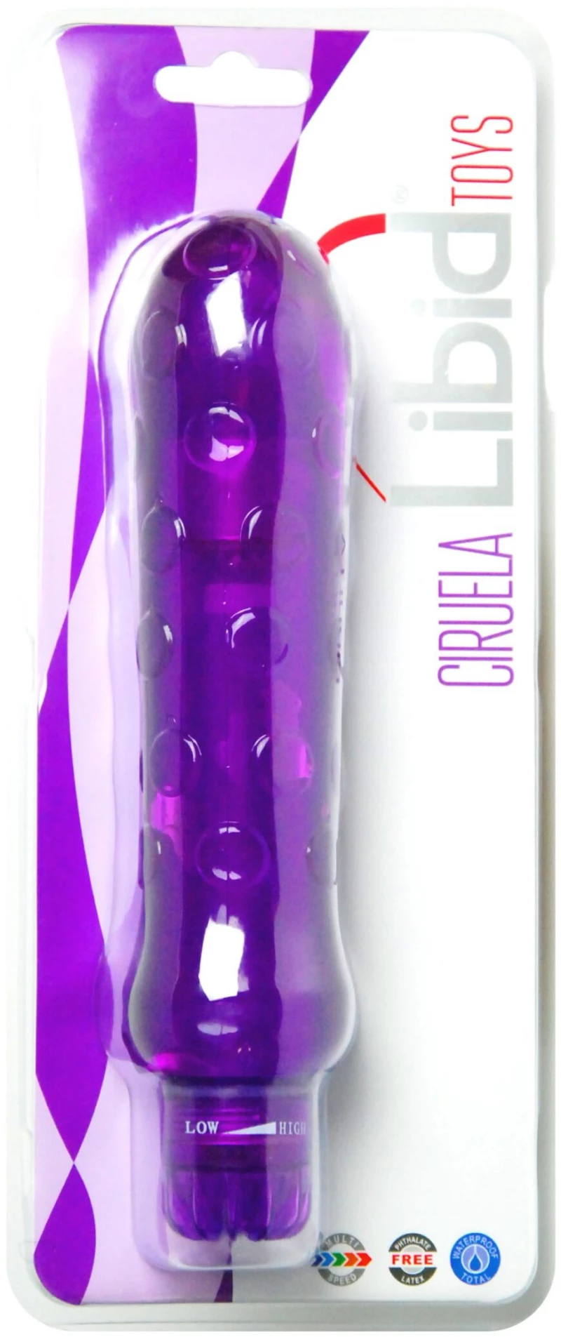 LIBID TOYS CIRUELA VIBRATOR PURPLE