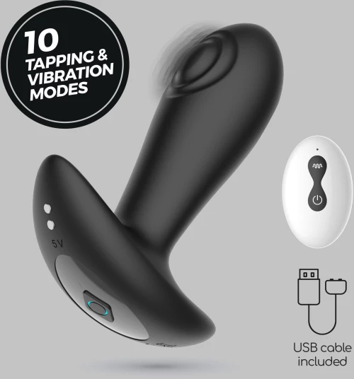 CRUSHIOUS OCTO TAPPING ANAL PLUG WITH REMOTE CONTROL