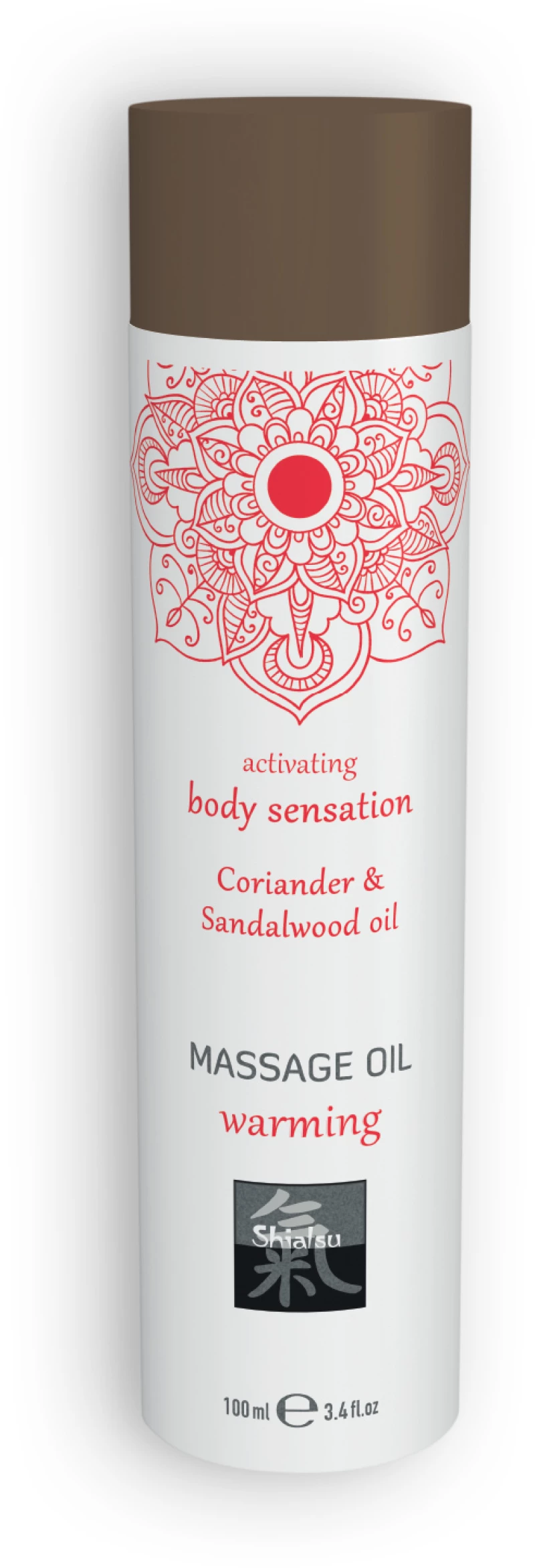 SHIATSU™ WARMING MASSAGE OIL CORIANDER AND SANDALWOOD OIL100ML