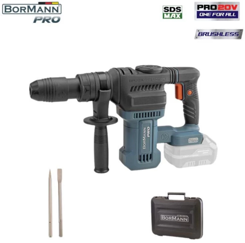 Κατεδαφιστικό Μπαταρίας Brushless 20V με Υποδοχή SDS Max Bormann BBP5310