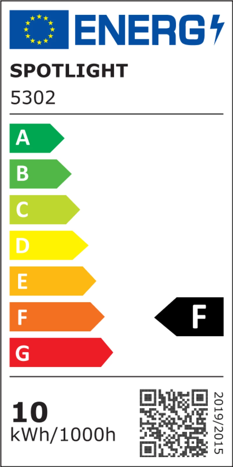 ΛΑΜΠΤΗΡAΣ LED E27 10W 3000K 5302