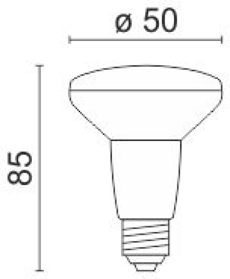 ΛΑΜΠΤΗΡAΣ LED E14 6W 3000K 5530