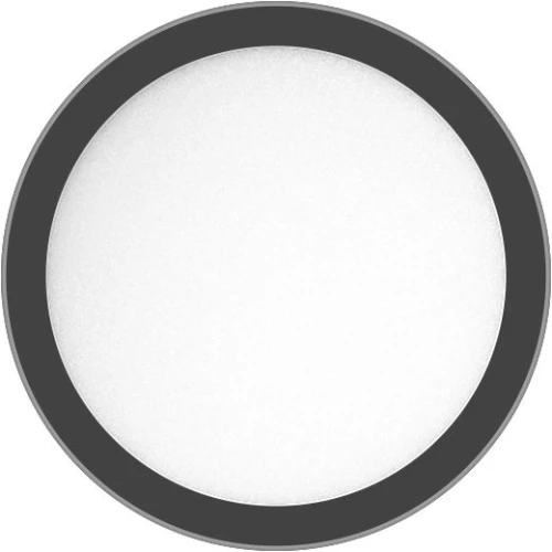 ΧΩΝΕΥΤΟ ΛΕΠΤΟ LED ΟΡΟΦΗΣ 18W CCT ΜΑΥΡΟ 6011