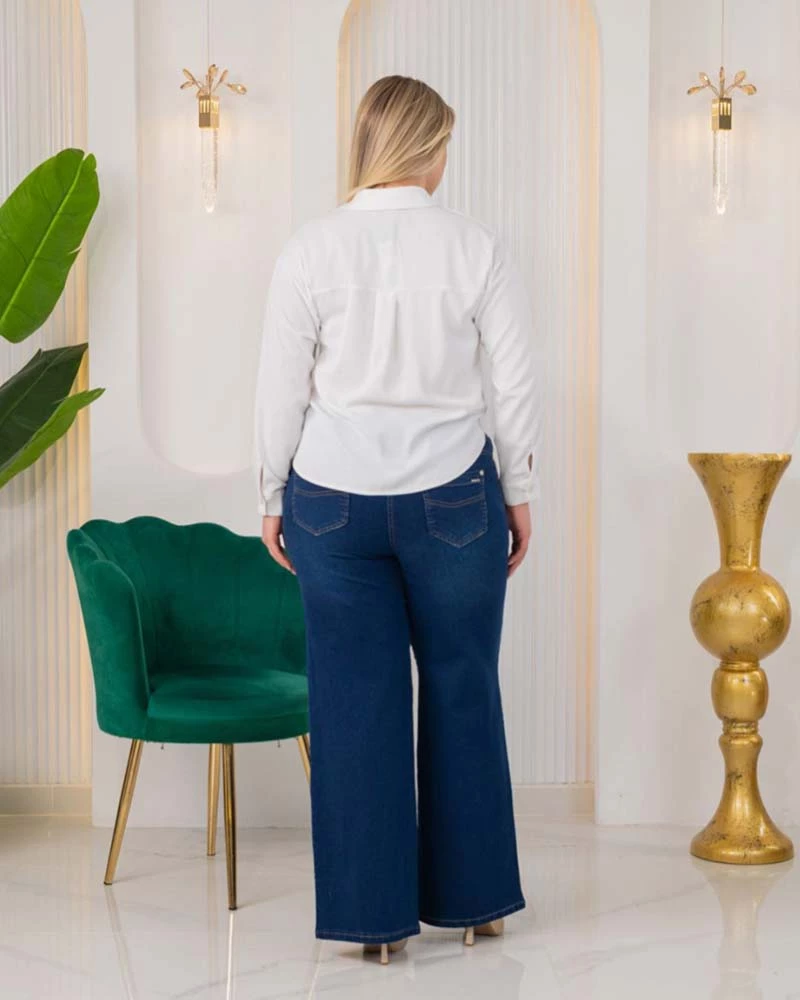 RINA γυναικεία τζιν παντελόνα bigsize 5% ελασταν, 95% πολυεστερ