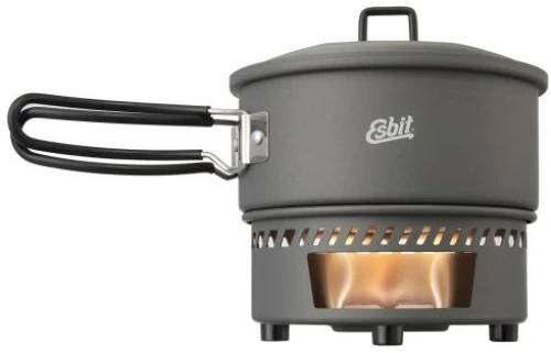 ESBIT Cookset for solid fuel Pot 1 L Aluminium