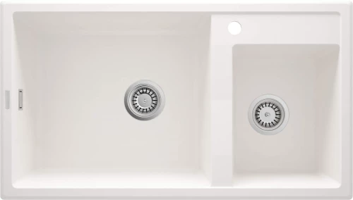 2-bowl granite sink