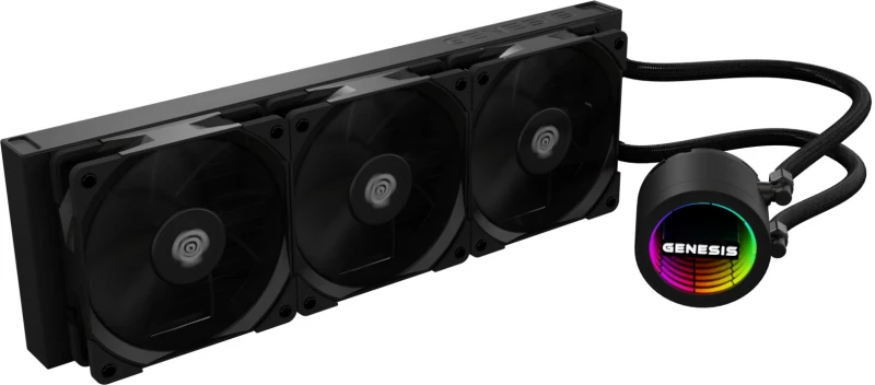 GENESIS NLG-2320 computer cooling system Computer case Liquid cooling kit Black