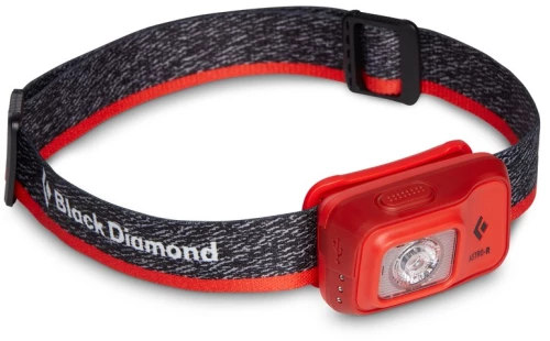 Black Diamond Astro 300-R Red Headband flashlight