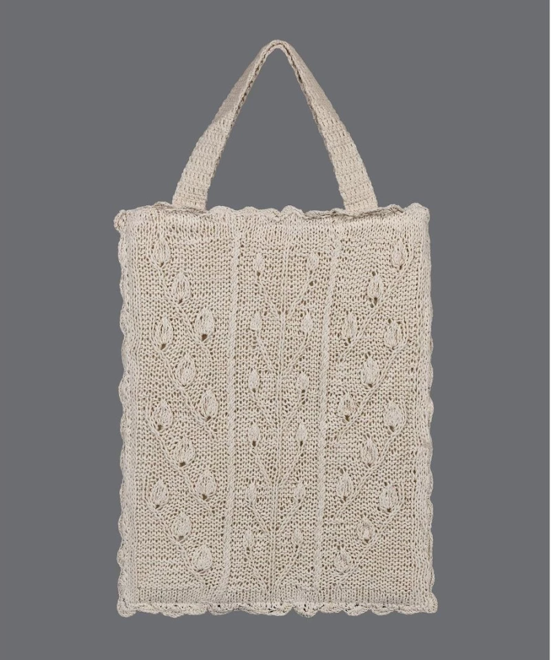 Πλεκτή τσάντα (33cm x 44cm) 3