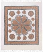 Silk Fashion Pestemal διπλό (220cm x 240cm) 20 μπέζ