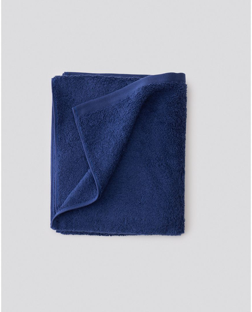 Βαμβακερή Πετσέτα Atlas 630gsm - Λουτρού | 75x190cm - Μπλε Σκούρο