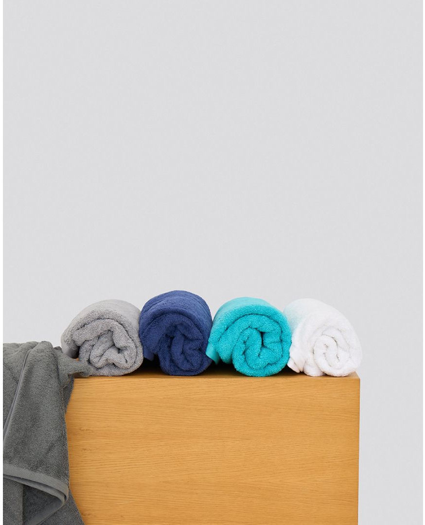 Βαμβακερή Πετσέτα Atlas 630gsm - Λουτρού | 75x190cm - Μπλε Σκούρο