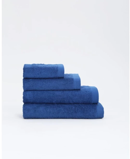 Βαμβακερή Μονόχρωμη Πετσέτα Joker 500gsm - Λουτρού | 75x190cm - Μπλε Σκούρο