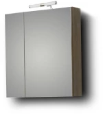 Καθρέπτης μπάνιου OMEGA 65 Grey Oak 63x14x65 εκ. 63x14x65 εκ.