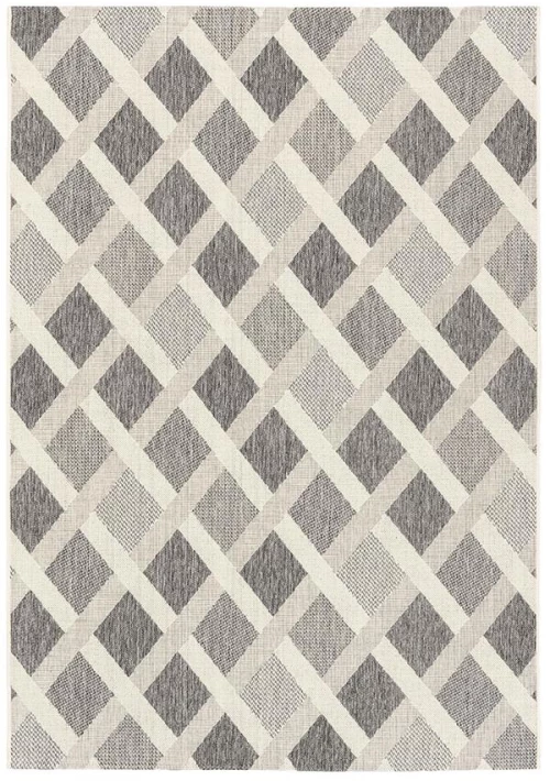 ΧΑΛΙ ETHNIK 3729D GREY-ECRU - 070X140  NewPlan