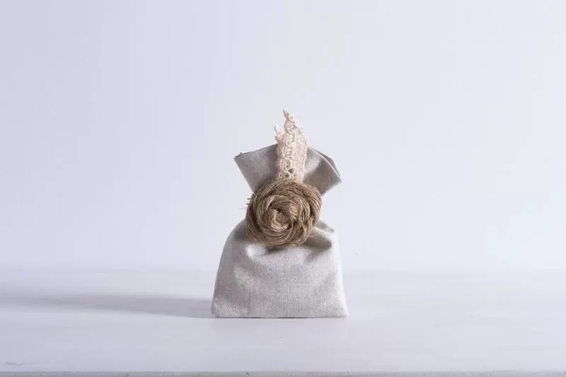 Beauty Home ΠΟΥΓΚΙ ΓΚΡΙ ΑΣΗΜΙ LUREX 12 x 17 cm
