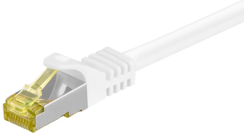 GOOBAY καλώδιο δικτύου 91092, CAT 7 S/FTP, copper, 500MHz, 1.5m, λευκό