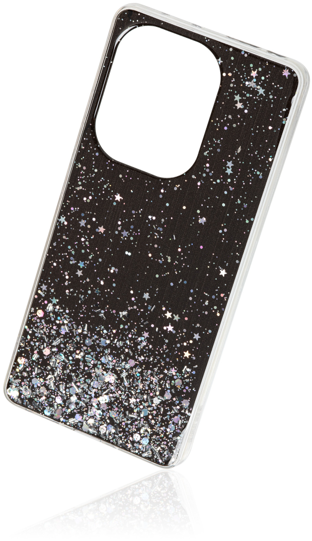 Naxius Case Glitter Black XiaoMi RedMi Note 13 Pro 4G_Poco M6 Pro 4G Naxius