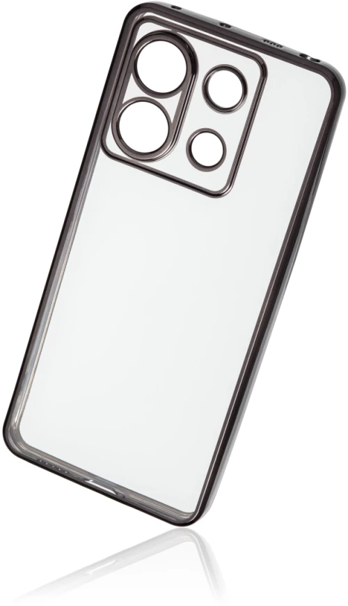 Naxius Case Plating Black XiaoMi RedMi Note 13 Pro 5G_Poco X6 5G Naxius