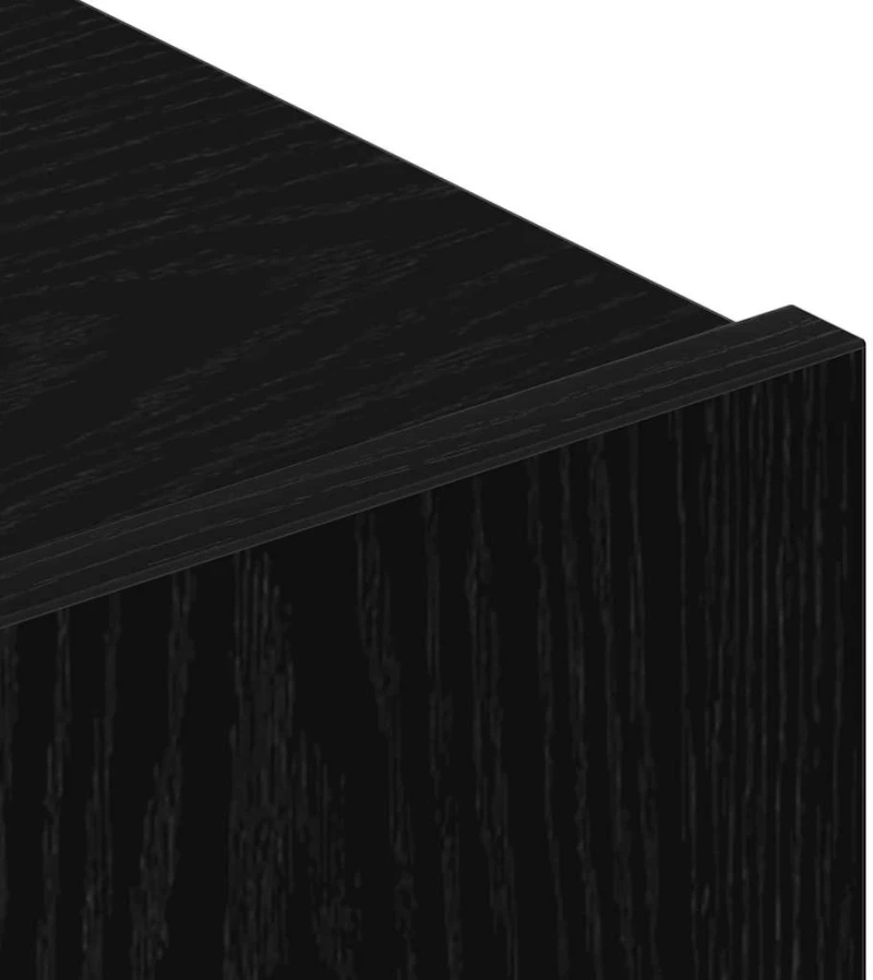 vidaXL Σετ επίπλου τηλεόρασης 4 pcs Μαύρη δρυς 80 x 30 x 30 εκ