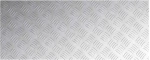 vidaXL Επιφάνειες Καρό 2 pcs Ασημί 100 x 40 cm Αλουμίνιο