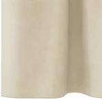 vidaXL Κουρτίνες με κουρτίνες 2 pcs Κρεμ 140 x 245 cm Βελούδο