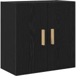 vidaXL Ντουλάπα Τοίχου Μαύρη δρυς 60 x 30 x 60 cm Επεξεργασμένο ξύλο
