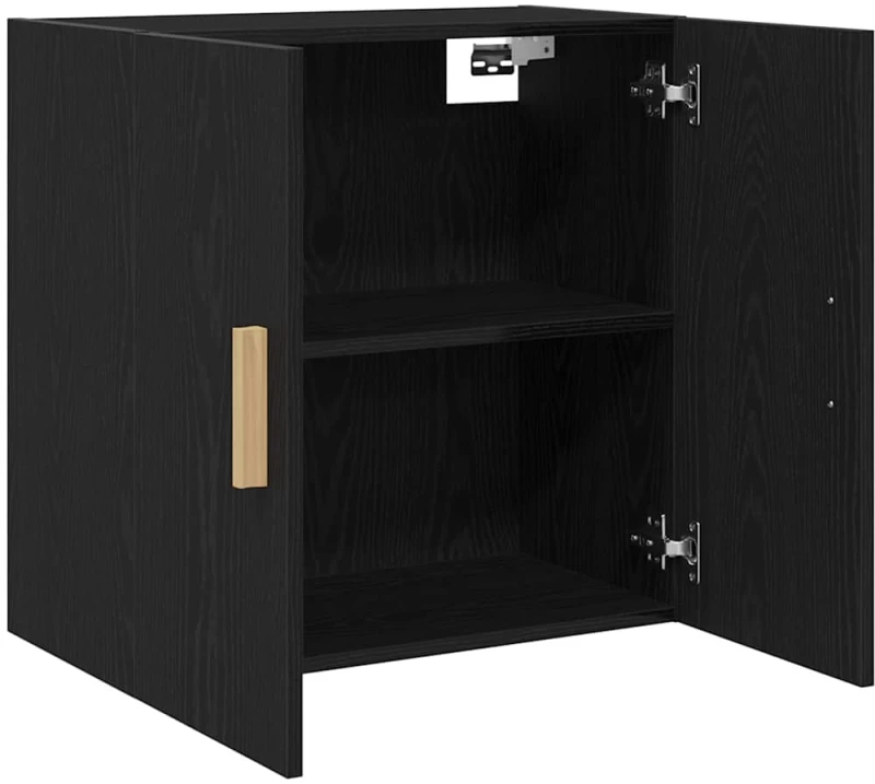vidaXL Ντουλάπα Τοίχου Μαύρη δρυς 60 x 30 x 60 cm Επεξεργασμένο ξύλο