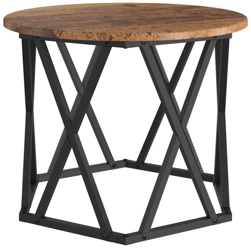 vidaXL Κομοδίνο Μονάδας 3 pcs Παλαιό ξύλο 53 x 53 x 40 cm