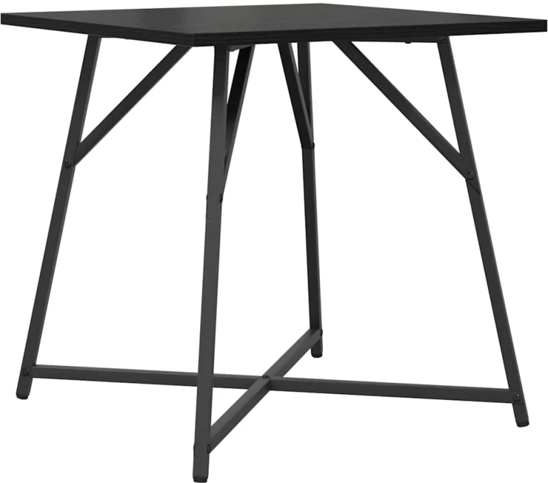 vidaXL Σετ βοηθητικά τραπεζάκια 2 pcs Μαύρη δρυς 50 x 50 x 50 cm