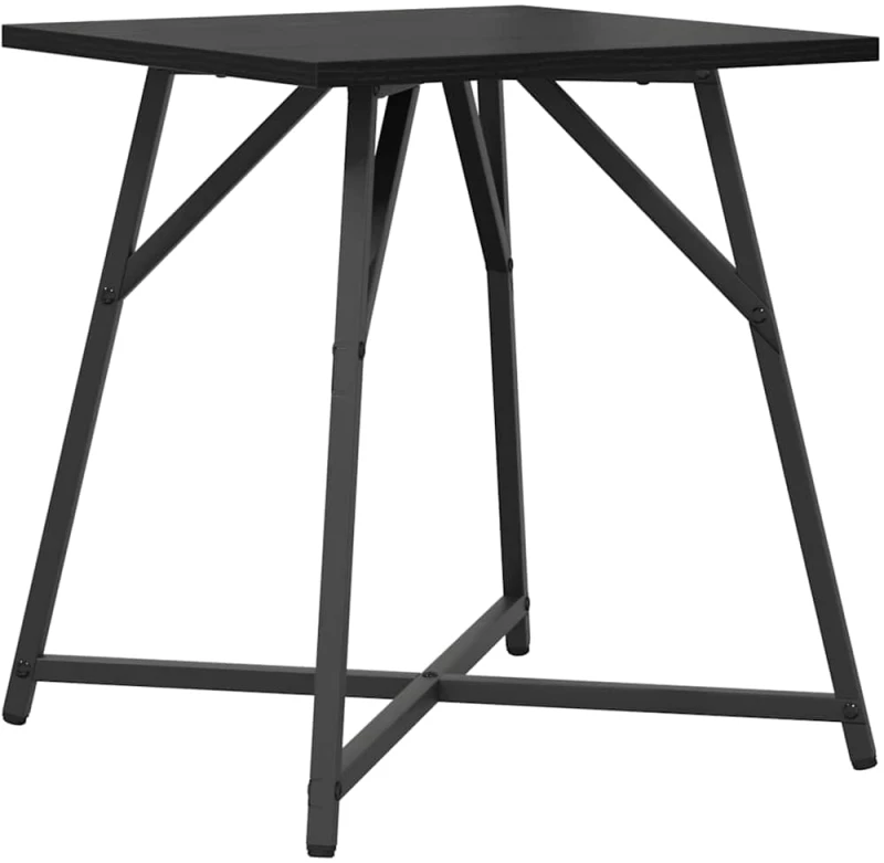 vidaXL Σετ βοηθητικά τραπεζάκια 2 pcs Μαύρη δρυς 50 x 50 x 50 cm