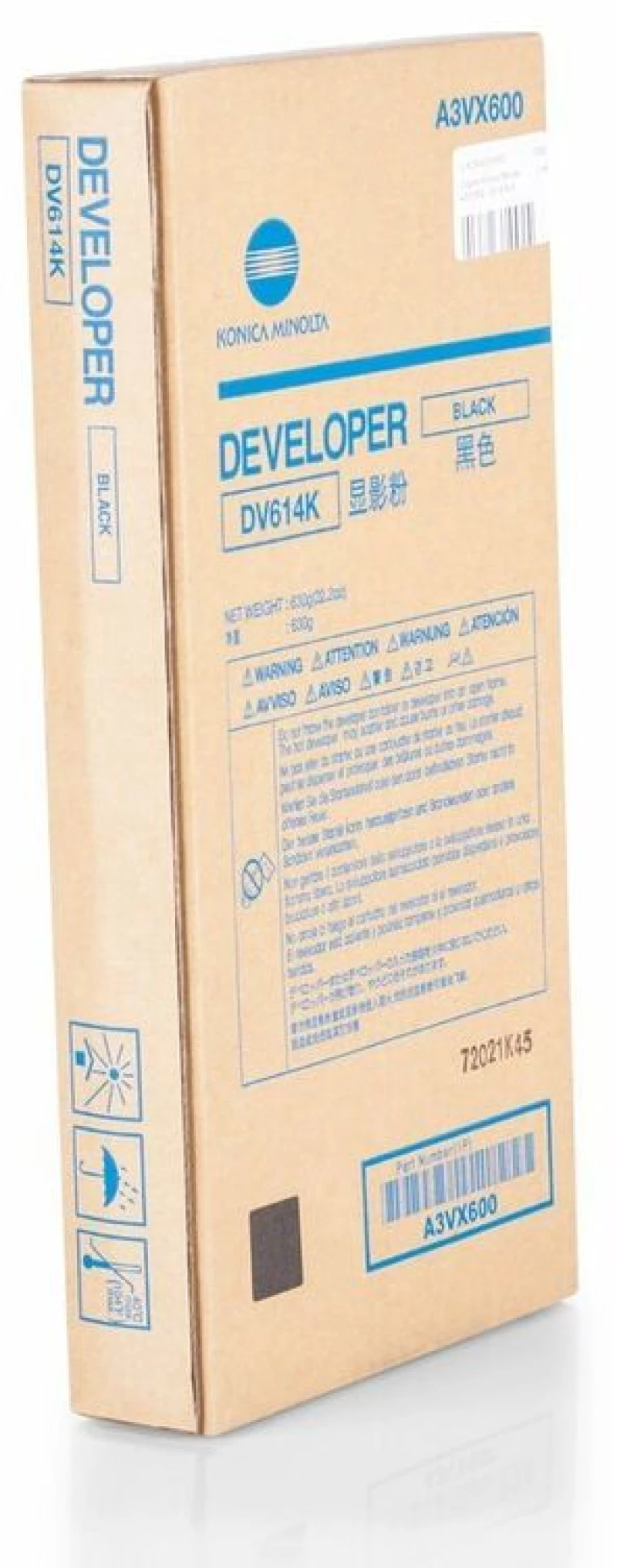 Σετ αποκαλυπτήριας Konica Minolta DV614K Μαύρο