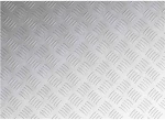 vidaXL Επιφάνειες Καρό 2 pcs Ασημί 70 x 50 cm Αλουμίνιο
