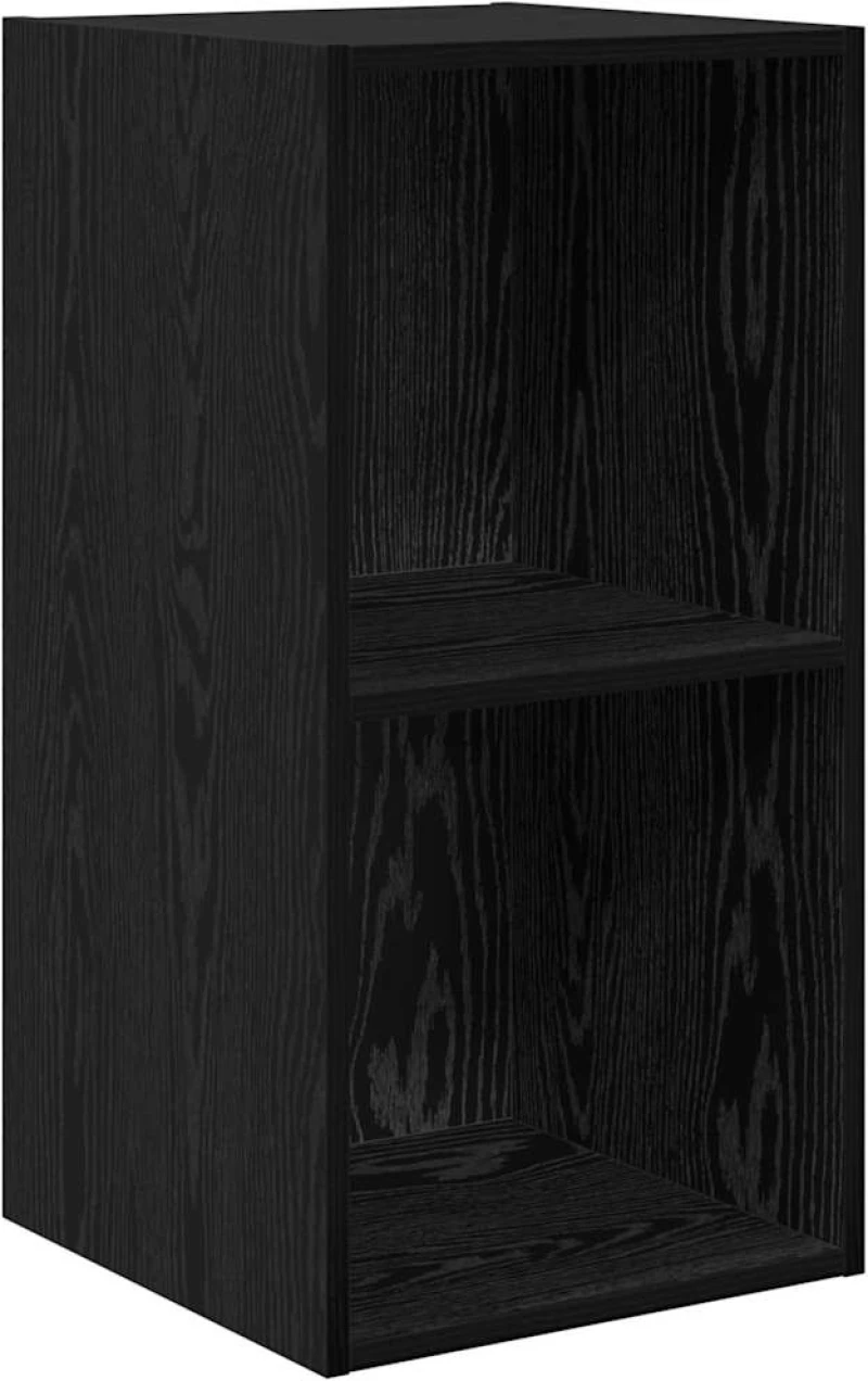 vidaXL Σετ επίπλου τηλεόρασης 4 pcs Μαύρη δρυς 37 x 37 x 72 εκ
