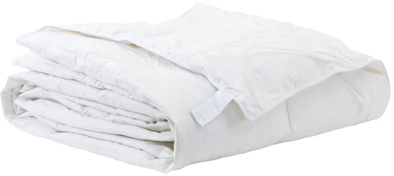 vidaXL Κουβέρτια & Κουβέρτες Λευκό 200 x 220 cm Πούπουλο