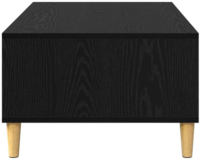 vidaXL Τραπεζάκι σαλονιού Μαύρη δρυς 103.5 x 60 x 35 εκ