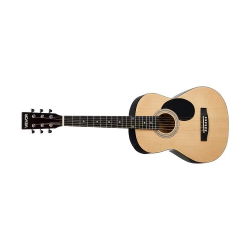 VEVOR 39 in Dreadnought Acoustic Guitar Natural Beginner Bundle Gig Bag Adult