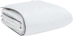 vidaXL Σετ Παπλωμάτων με μαξιλάρι 2 pcs Λευκό 135 x 200 cm Φτέρος