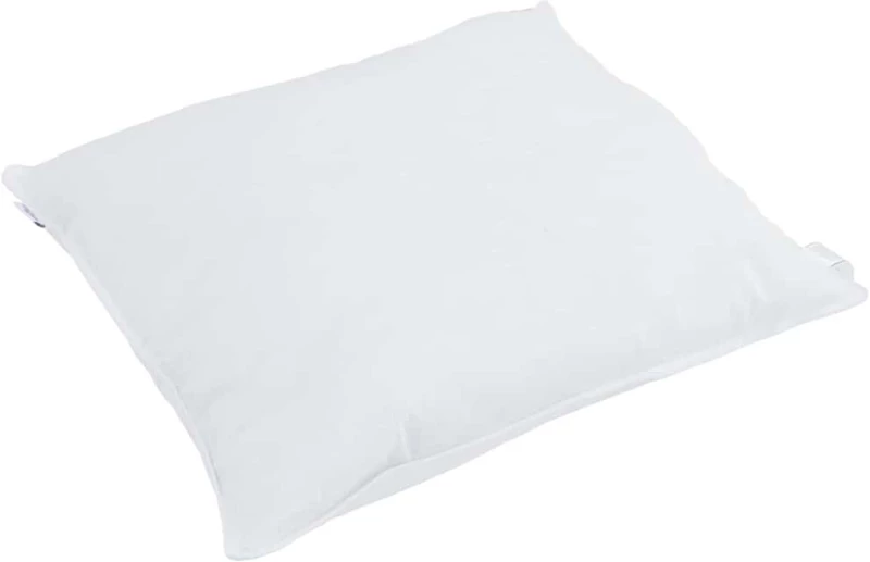 vidaXL Σετ Παπλωμάτων με μαξιλάρι 2 pcs Λευκό 155 x 220 cm Πούπουλο