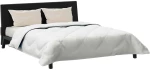 vidaXL Πάπλωμα με μαξιλάρι 3 pcs Λευκό 200 x 220 cm Μικροΐνες