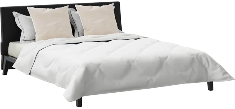 vidaXL Χειμερινό Παπλωματοθήκη 3 pcs Λευκό 240 x 220 cm Μικροΐνες