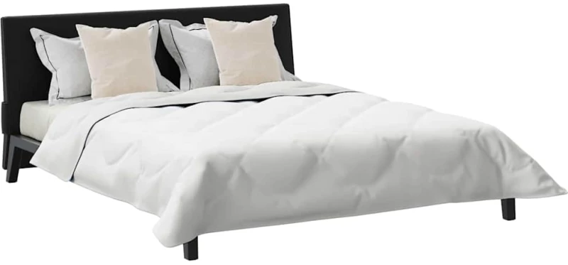 vidaXL Χειμερινό Παπλωματοθήκη 3 pcs Λευκό 200 x 200 cm Μικροΐνες