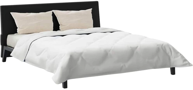 vidaXL Πάπλωμα Άλλο με μαξιλάρι 3 pcs Λευκό 200 x 220 cm Μικροΐνες